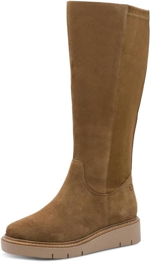 Comfortabele Lange Platte Laarzen voor Dames