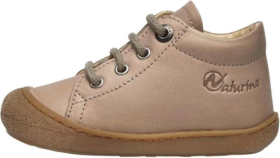 Comfortabele Leren Babysneakers met Veters Eerste Loopschoenen