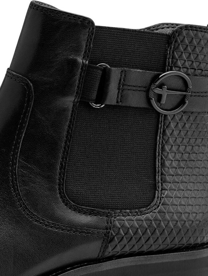 Comfortabele Leren Chelsea Boots voor Dames met Ritssluiting