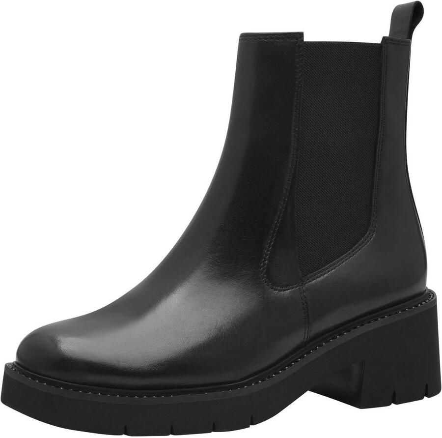 Comfortabele Leren Chelsea Laarzen voor Dames Geschikt voor Ieder Been