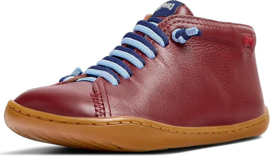 Comfortabele leren enkellaarsjes voor jongens met zachte zool