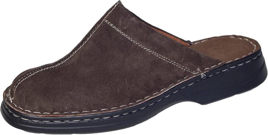 Comfortabele Leren Heren Pantoffels en Pantoletten