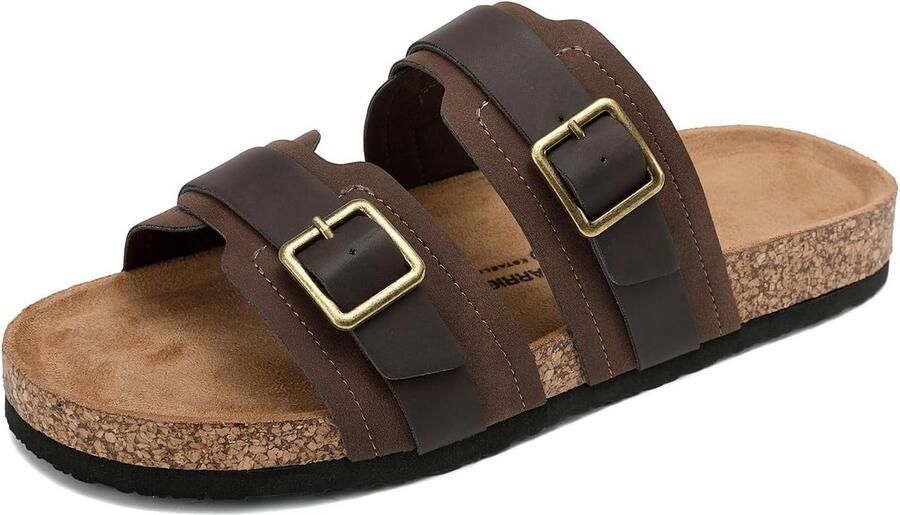 Heren Sandalen & Slippers van Leer Comfortabele Zomer Pantoffels