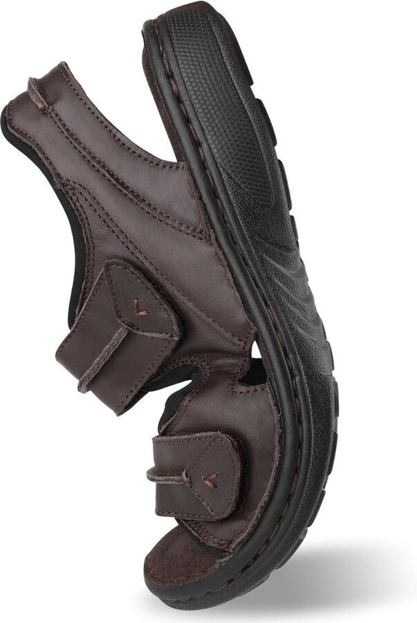 Heren Sandalen Leer Zomer Outdoor Sport Wandelen Strand Comfortabel