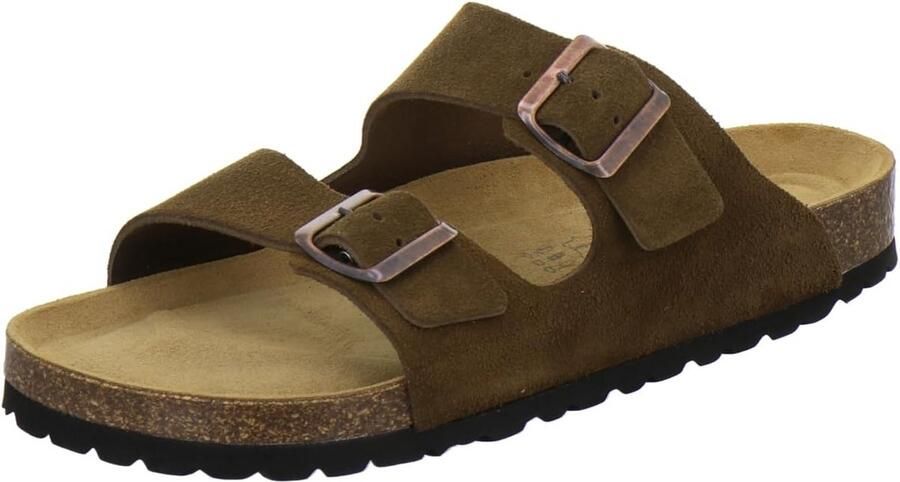 Comfortabele leren slippers voor heren Pantoffels en werkschoenen