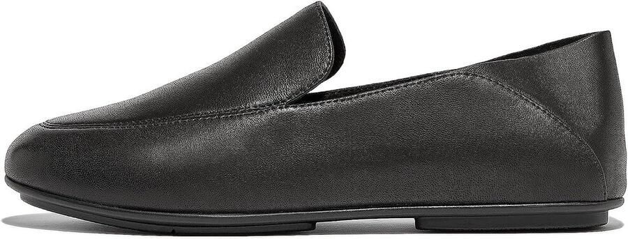 Comfortabele Leren Instappers met Opvouwbare Hiel voor Dames