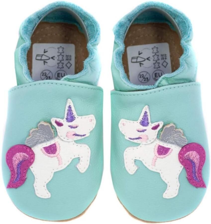 Comfortabele Leren Kinderschoenen en Pantoffels met Antislipzool