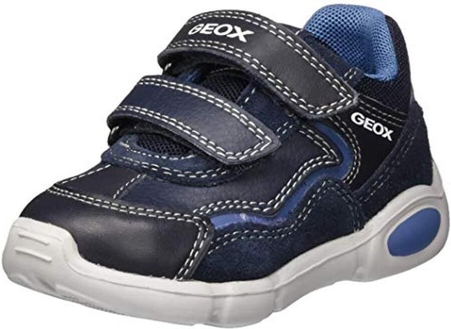 Comfortabele Leren Lopen Sneakers voor Babyjongens met Flexibele Zool