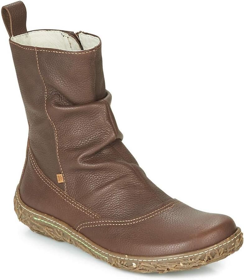 Comfortabele Leren Oxford Laars voor Dames Klassiek & Stevig Ontwerp