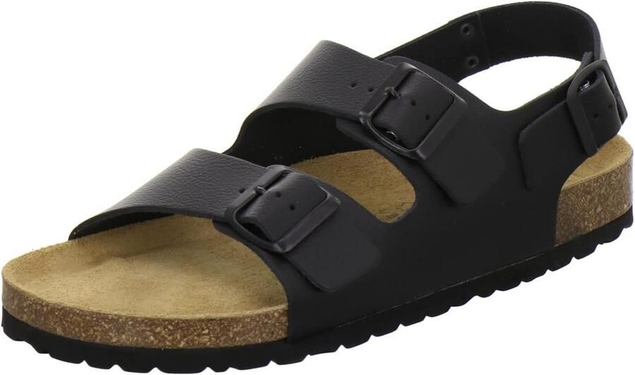 Comfortabele leren sandalen voor heren