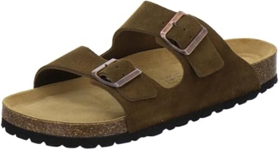 Comfortabele leren slippers voor heren Pantoffels en werkschoenen