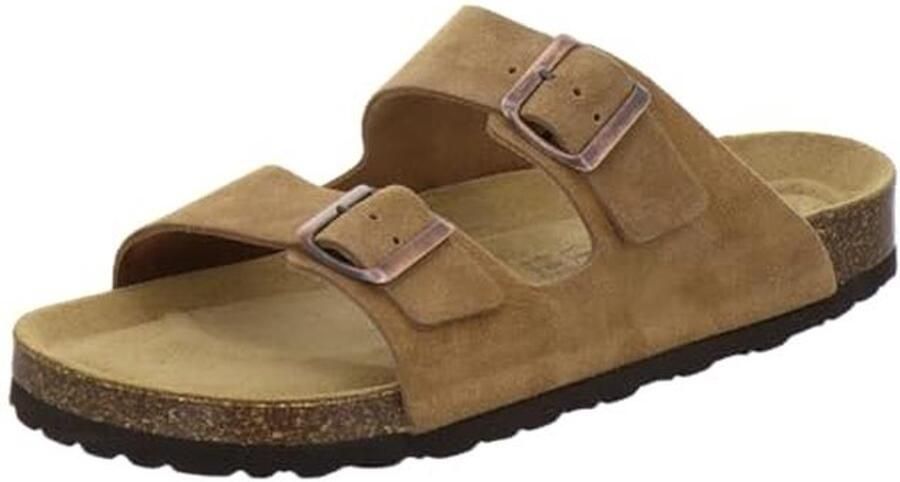 Comfortabele leren slippers voor heren Pantoffels en werkschoenen