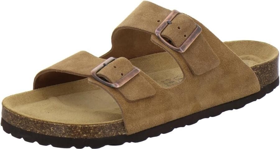 Comfortabele leren slippers voor mannen ideale vrijetijdsschoenen en werkschoenen