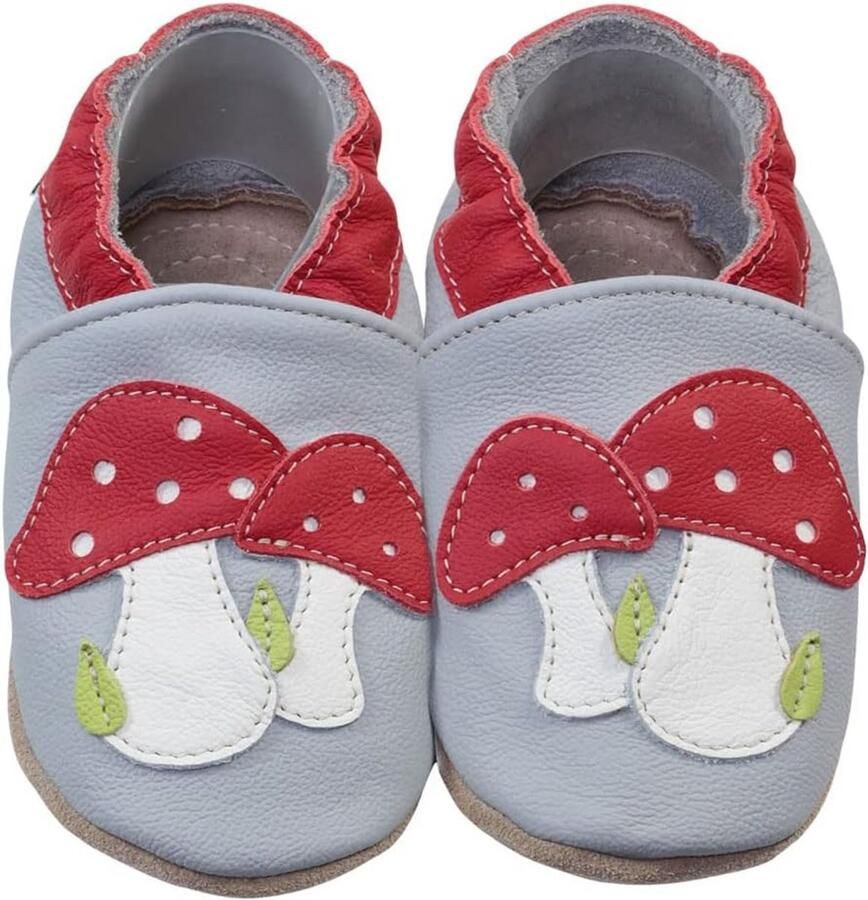 Comfortabele Leren Slofjes en Pantoffels voor Kinderen Handgemaakt in Europa