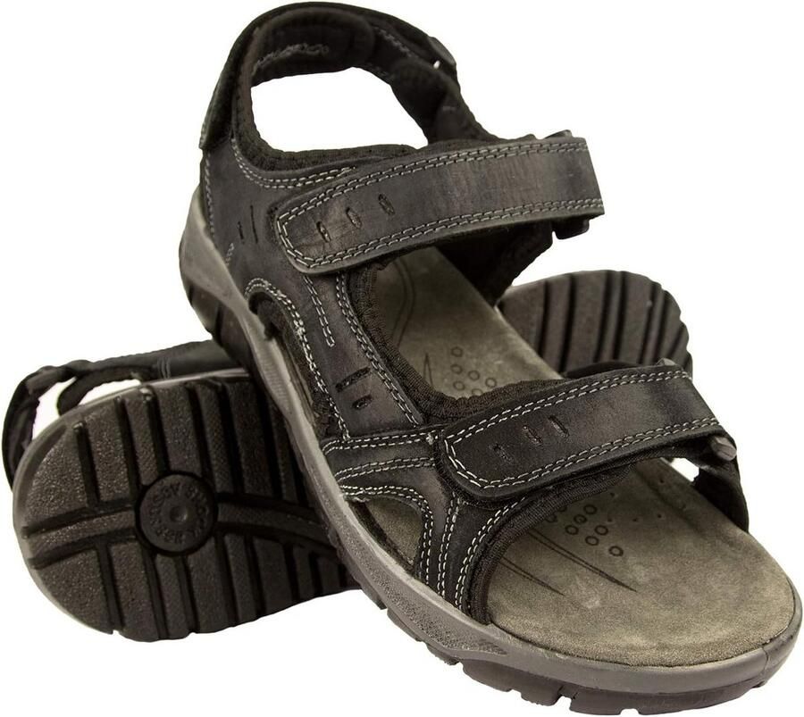 Comfortabele Leren Wandelsandalen voor Heren Zomer en Trekking