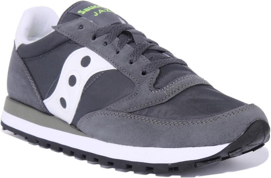 Comfortabele Sportieve Herensneakers met Suède en Nylon Details
