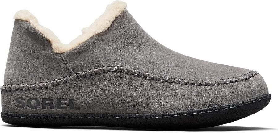 Comfortabele Mannen Slipper Boot met Suède Buitenkant en Warme Voering