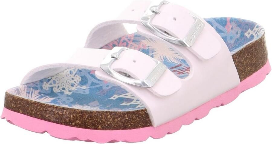 Comfortabele Meisjes Pantoffels met Kurk Voetbed voor Binnen en Buiten