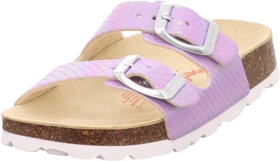 Comfortabele Meisjes Pantoffels met Kurken Voetbed voor Binnen en Buiten