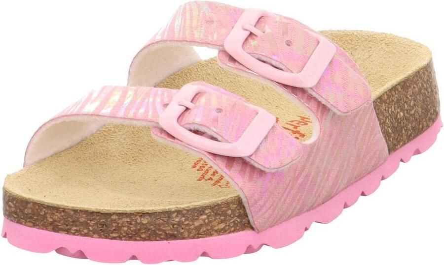 Comfortabele meisjes pantoffels met voetbed Mules