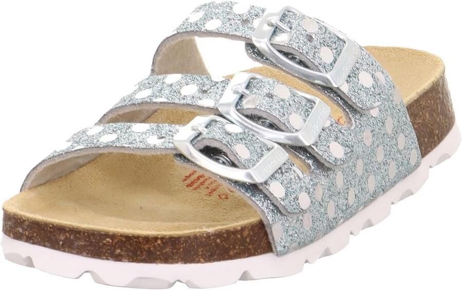 Comfortabele meisjes pantoffels met voetbed voor binnen en buiten