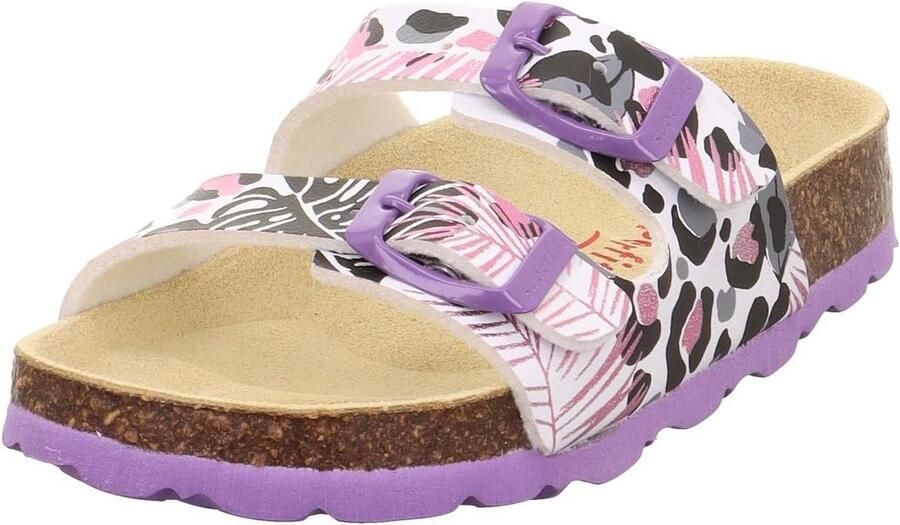 Comfortabele meisjes sloffen en muiltjes met voetbed voor thuis