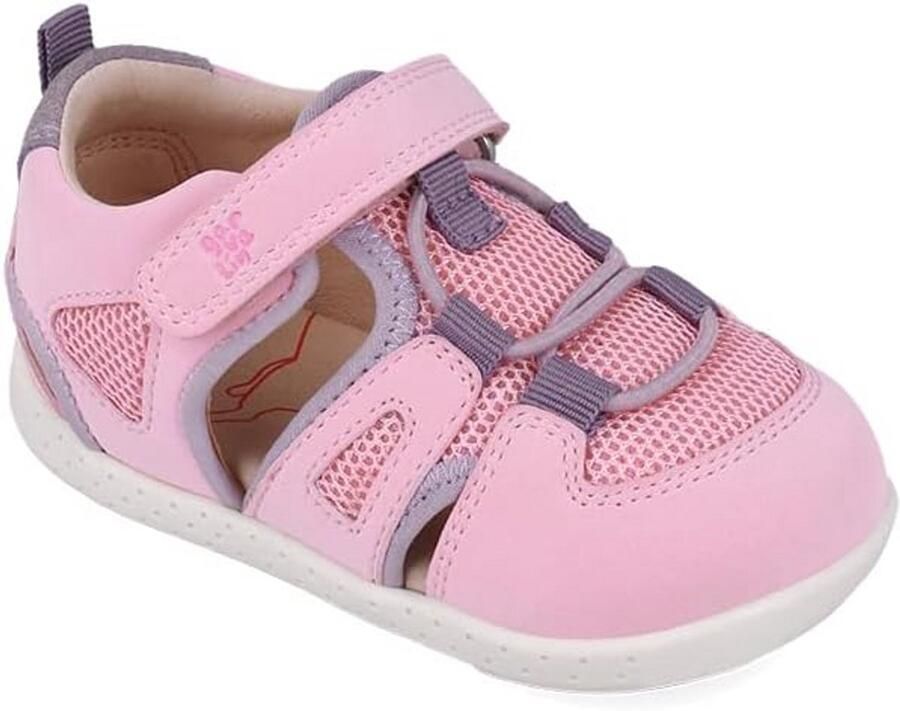 Comfortabele Gesloten Meisjessandalen met Klittenband