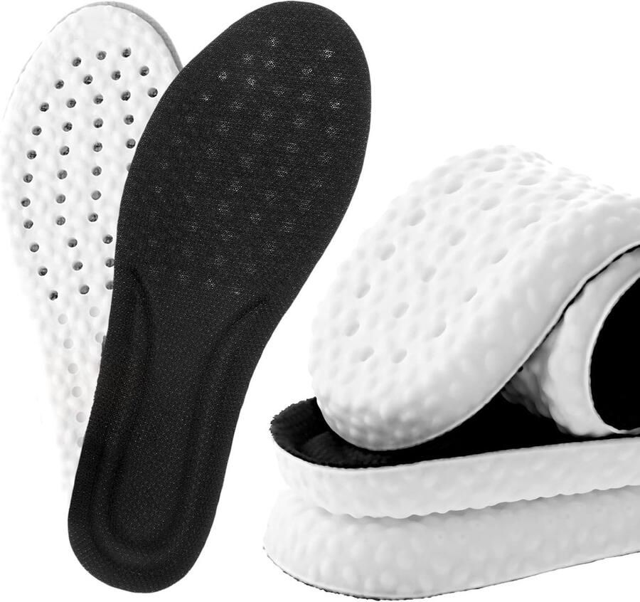Comfortabele Memory Foam Inlegzolen voor Kinderen Croppable Sportschoen Inserts met Schokabsorptie en Ondersteuning voor Voetpijnverlichting