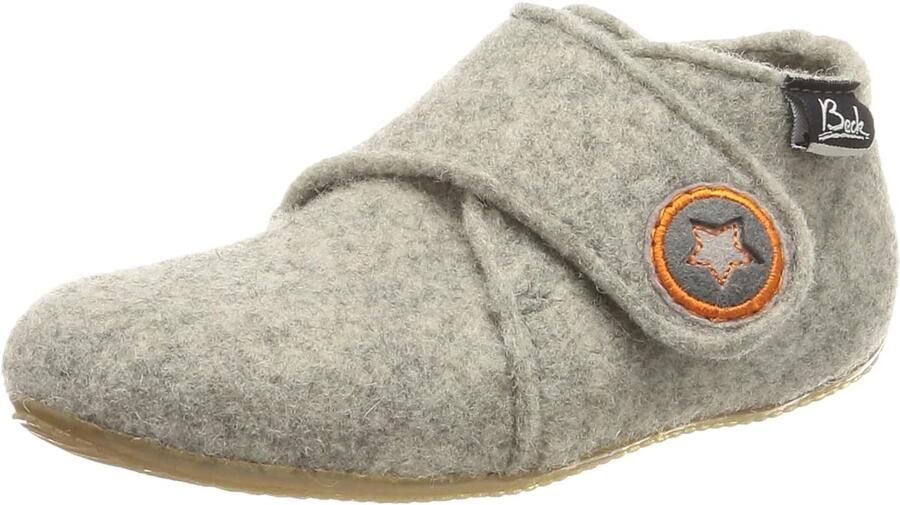 Comfortabele Merloos Vilten Pantoffels voor Kinderen Klittenband