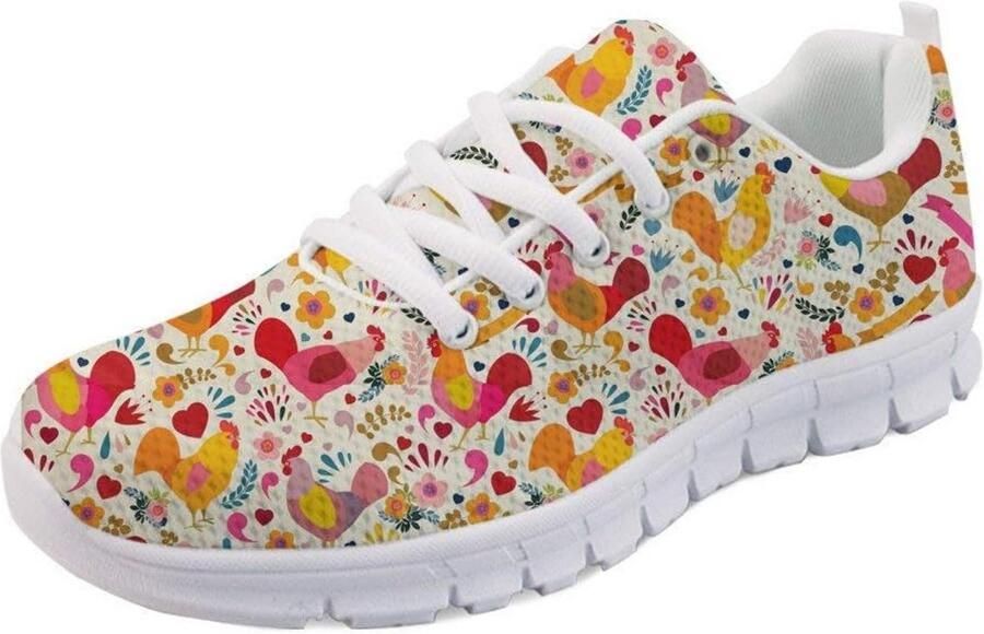 Comfortabele Mesh Sneakers Dames Lichtgewicht Sport & Wandelschoenen