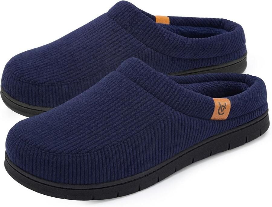 Comfortabele Mocassin Pantoffels voor Heren met Traagschuim Instappers Huisschoenen