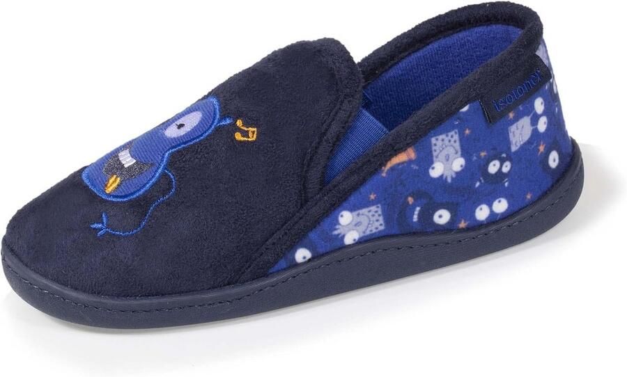 Comfortabele Mocassins Pantoffels voor Jongens met Antislipzool