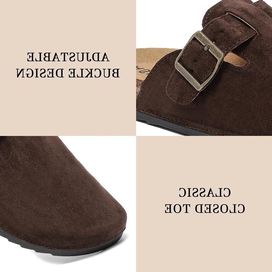 Comfortabele Tuinschoenen voor Binnen en Buiten voor nen en met Verstelbare Kurken Inlegzolen