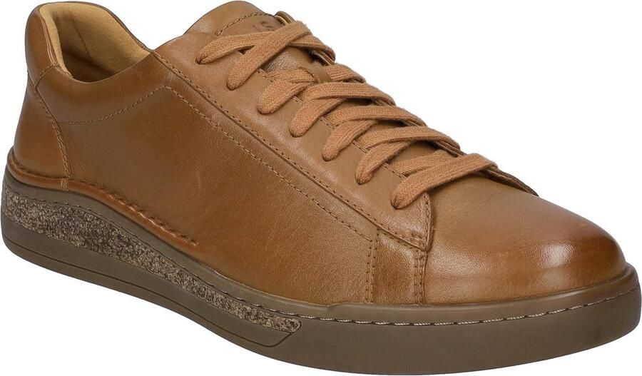 Comfortabele Nappaleer Sneaker met Uitneembare Zool