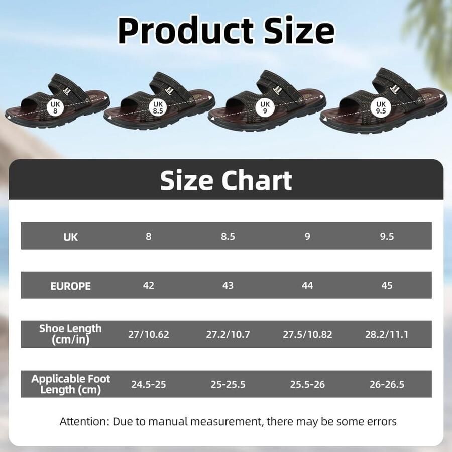 Comfortabele Sandalen voor Mannen Antislip Slippers voor Strand en Vrije Tijd Ideaal voor Zomer Vakantie en Sportactiviteiten