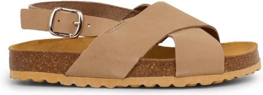 Comfortabele Nubuck Kinder Sandalen met Kruisbanden Geschikt voor en