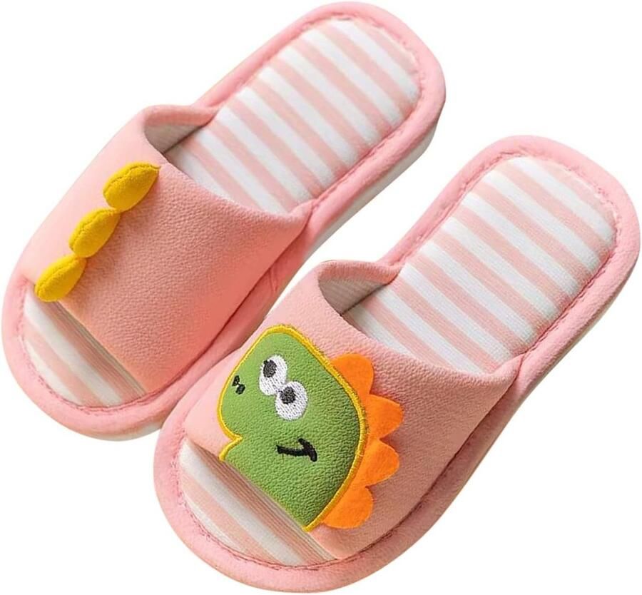 Comfortabele Open Teenslippers met Cartoonpatroon voor Binnen en Buiten