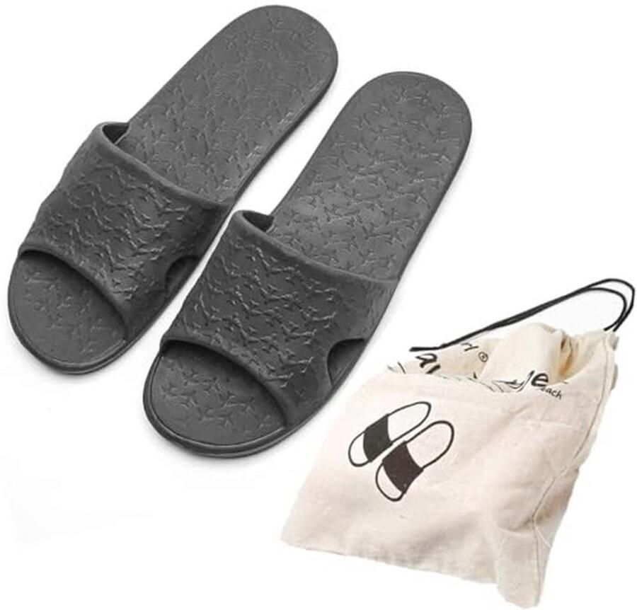 Comfortabele Opvouwbare Sloffen voor en Antislip Sneldrogend Ideaal voor Thuis en Op Reis