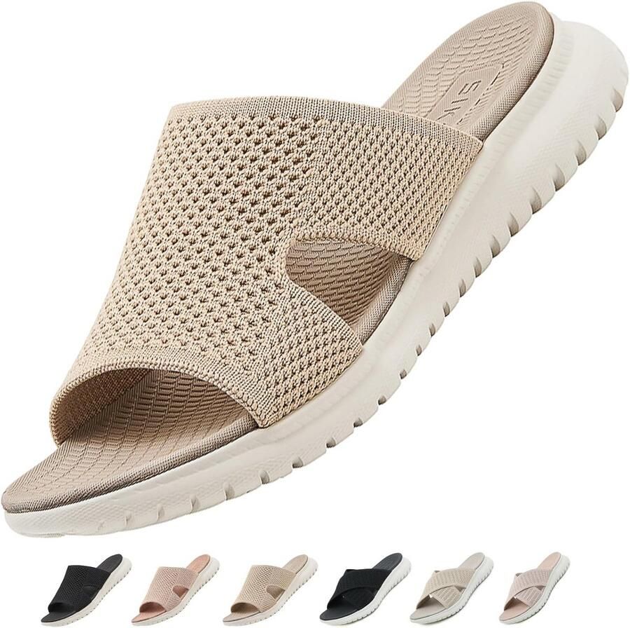 Comfortabele Orthopedische Dames Sandalen Zomer Beige t m