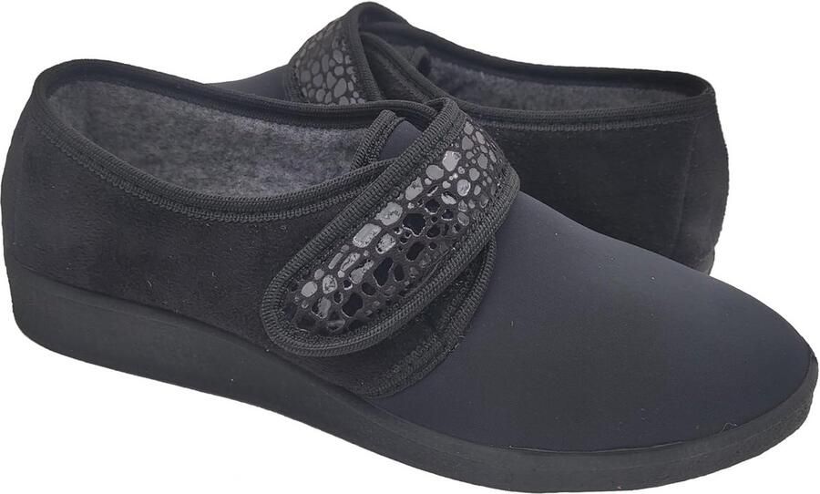 Comfortabele Orthopedische Pantoffels Dames met Klittenband Zomer & Winter