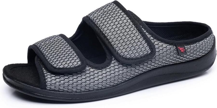 Diabetische Pantoffels Comfort Oedeem Verstelbare Klittenband Orthopedische Schoenen