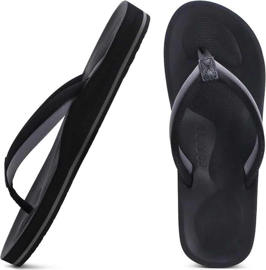 Comfortabele Orthopedische Slippers Dames Zomer Teenslippers Platte Sandalen voor Binnen en Buiten