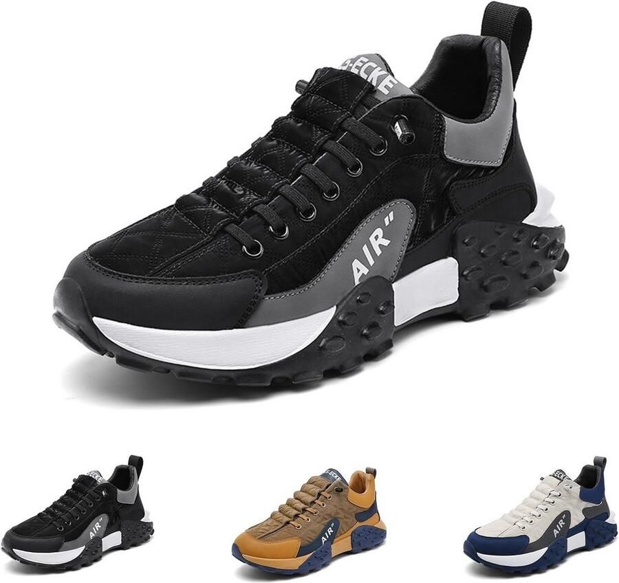 Comfortabele Orthopedische Sneakers voor Heren Waterdicht en Anti-slip Lichte Wandelschoenen