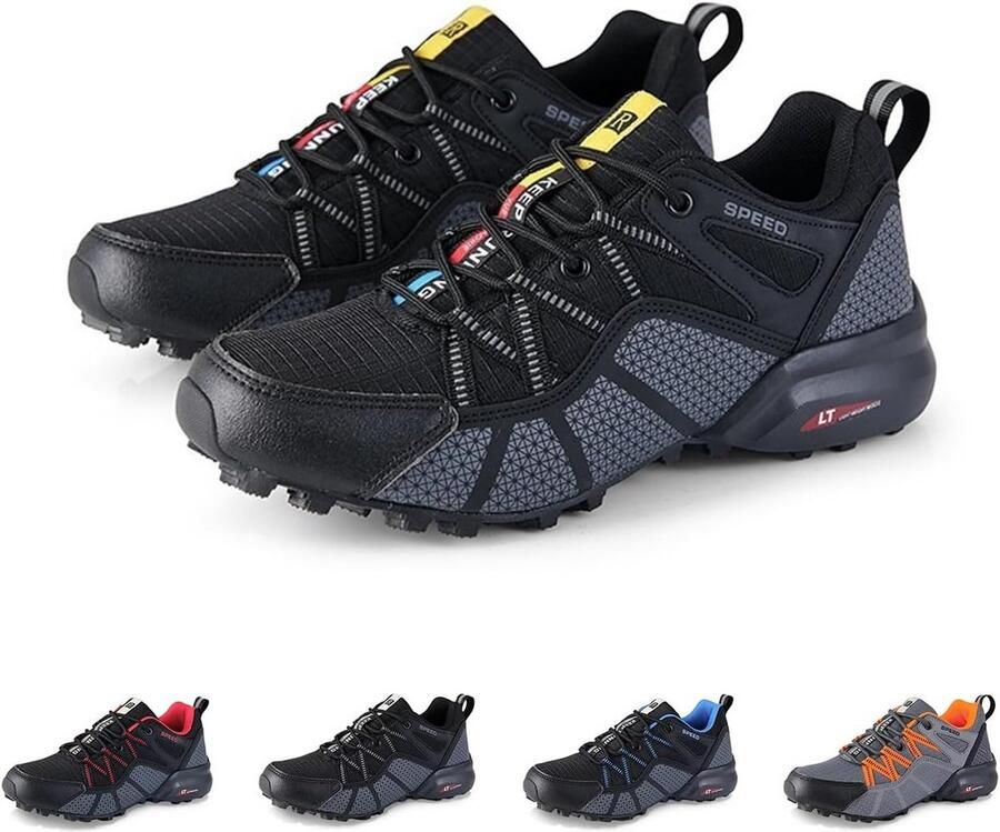 Comfortabele Orthopedische Wandelschoenen voor Heren Antislip en Pijnverlichtend