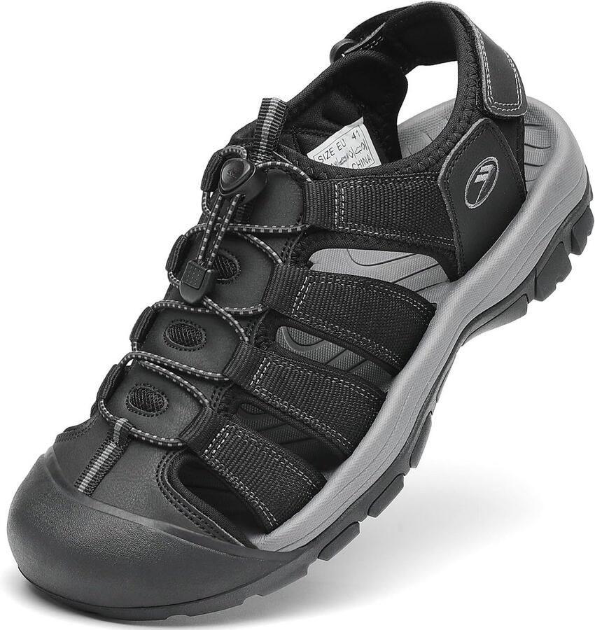 Comfortabele Outdoorsandalen Heren voor Wandelen en Trekking
