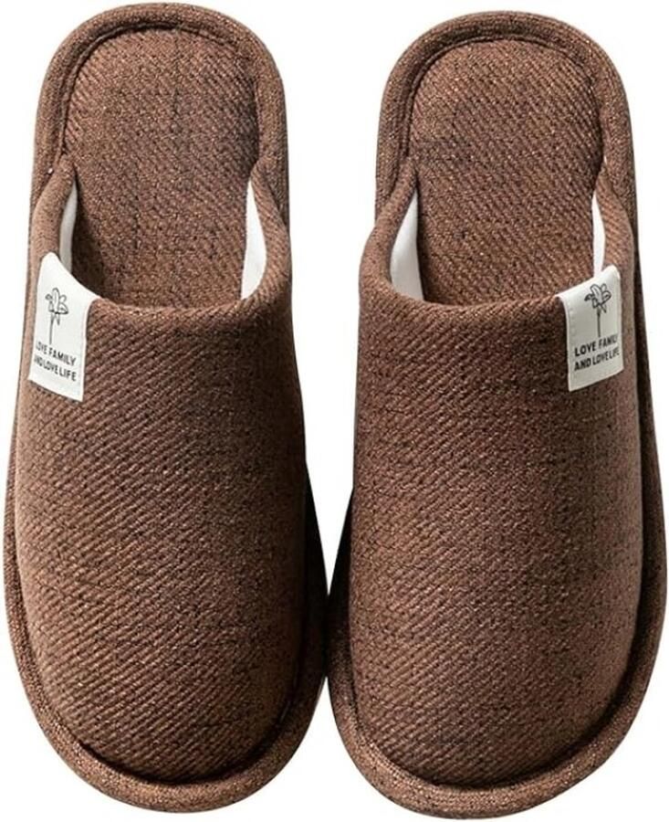 Comfortabele pantoffels met antislip zool voor binnenhuiskleding