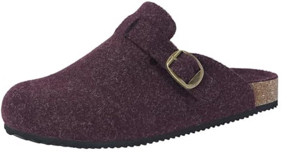 Comfortabele Pantoffels voor en Winter Sloffen met Kork Voetbed Warme Mules en Tuin Schoenen Grootte Beschikbaar