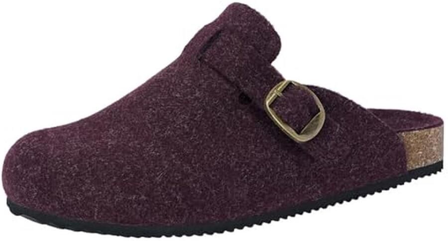 Comfortabele Pantoffels voor en Winter Sloffen met Kork Voetbed Warme Mules en Tuin Schoenen Grootte Beschikbaar