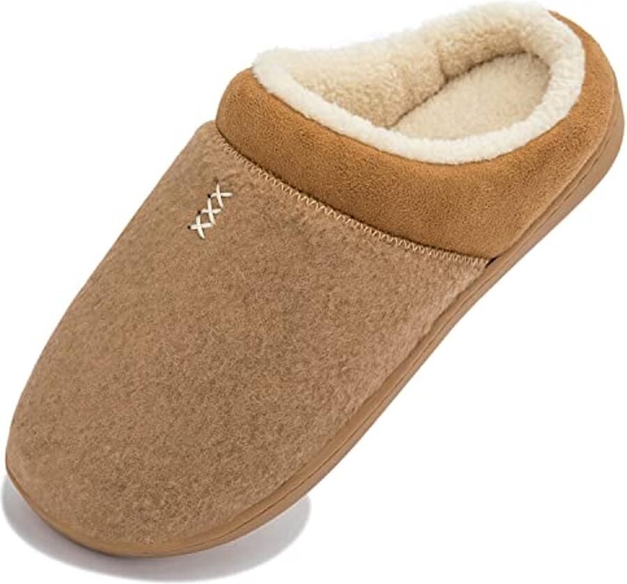 Comfortabele pantoffels voor dames van traagschuim Zachte instappers voor binnen en buiten