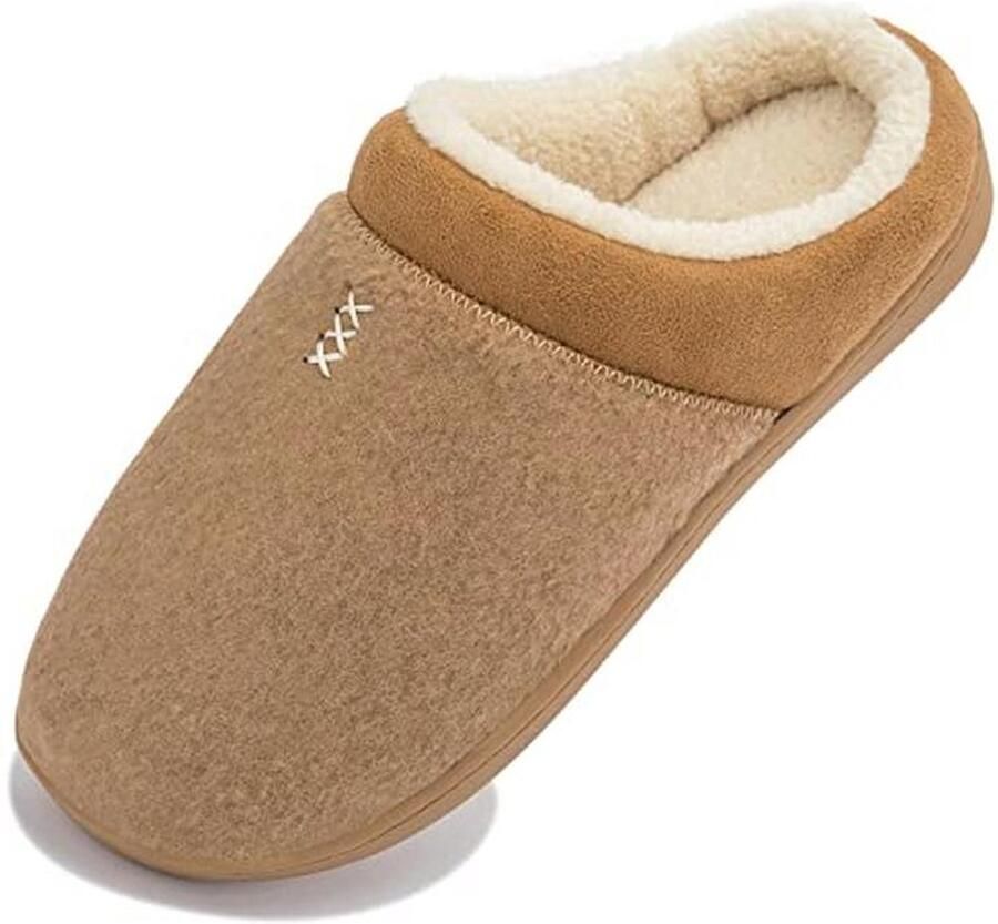 Comfortabele pantoffels voor dames van traagschuim Zachte instappers voor binnen en buiten